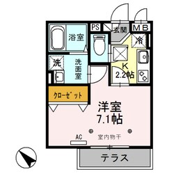 エスポアールの物件間取画像